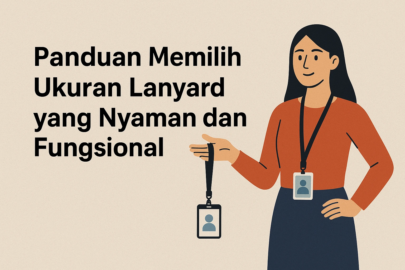 Panduan Memilih Ukuran Lanyard yang Nyaman dan Fungsional