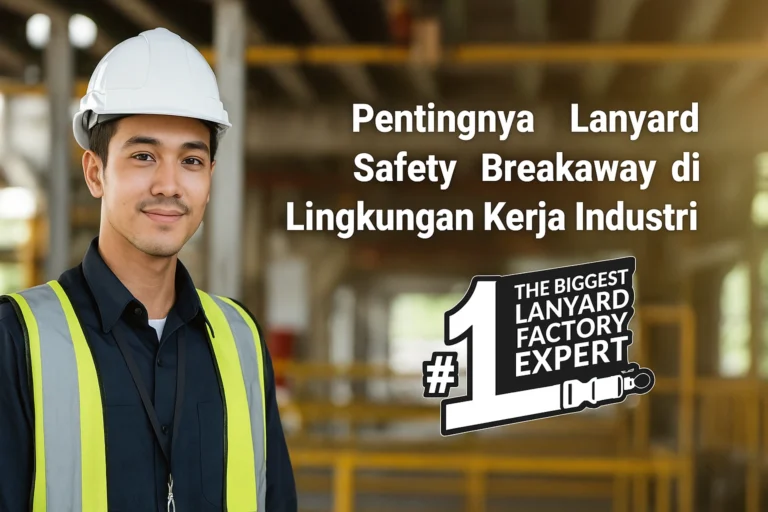 Pentingnya Lanyard Safety Breakaway di Lingkungan Kerja Industri
