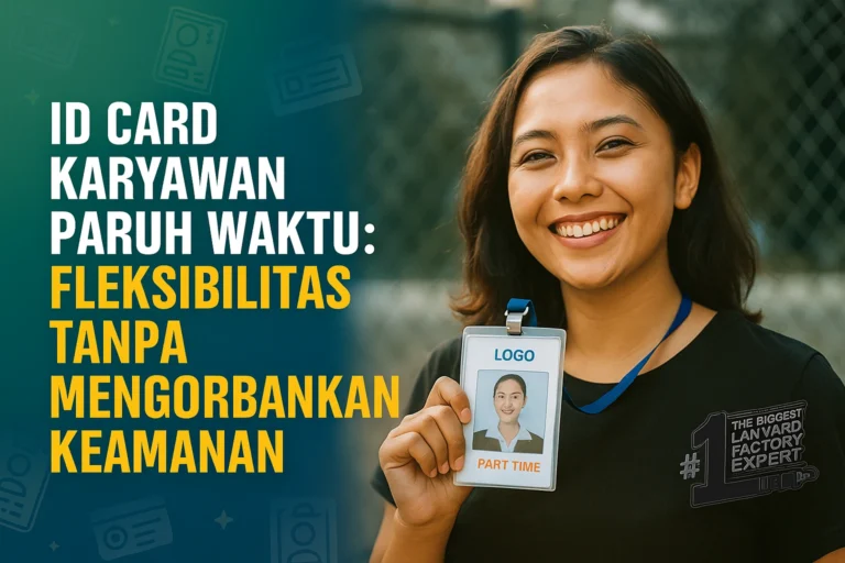 ID Card Karyawan Paruh Waktu Fleksibilitas Tanpa Mengorbankan Keamanan
