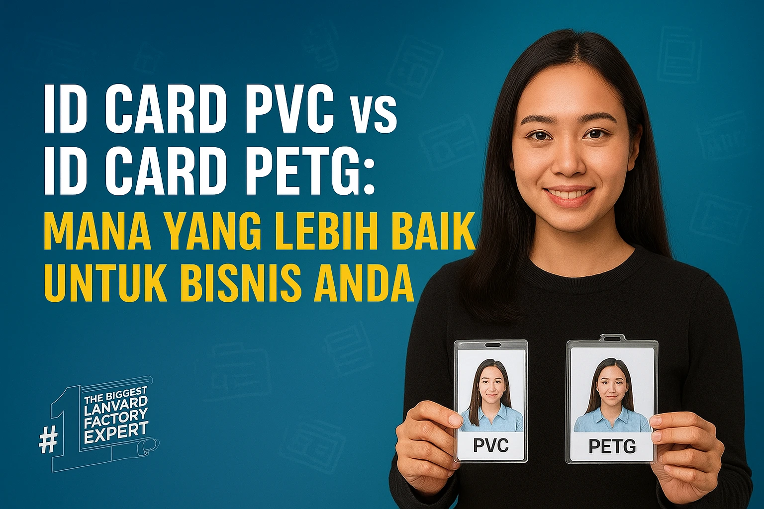 ID Card PVC vs ID Card PETG: Mana Yang Lebih Baik Untuk Bisnis Anda