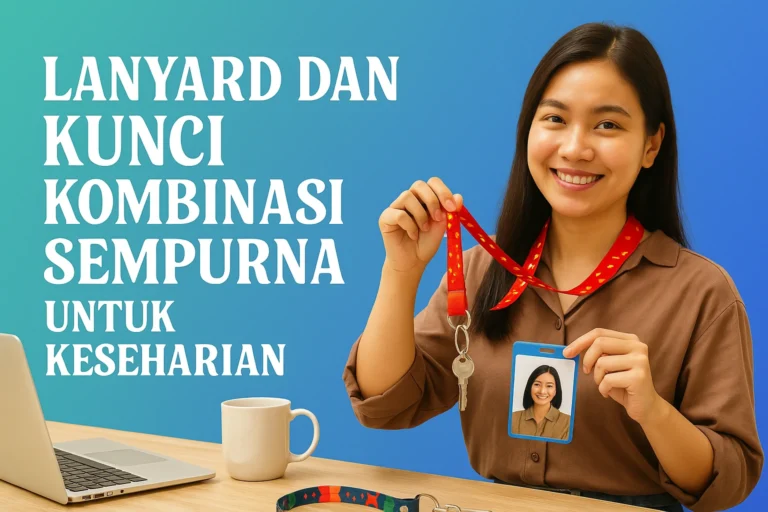 lanyard dan kunci kombinasi sempurna