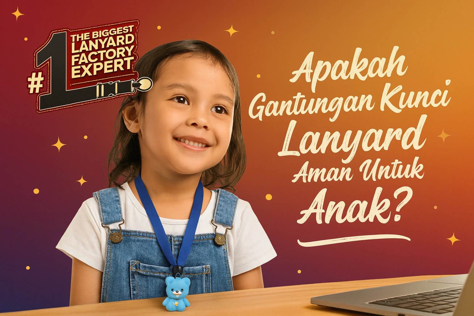 Apakah Gantungan Kunci Lanyard Aman Untuk Anak?