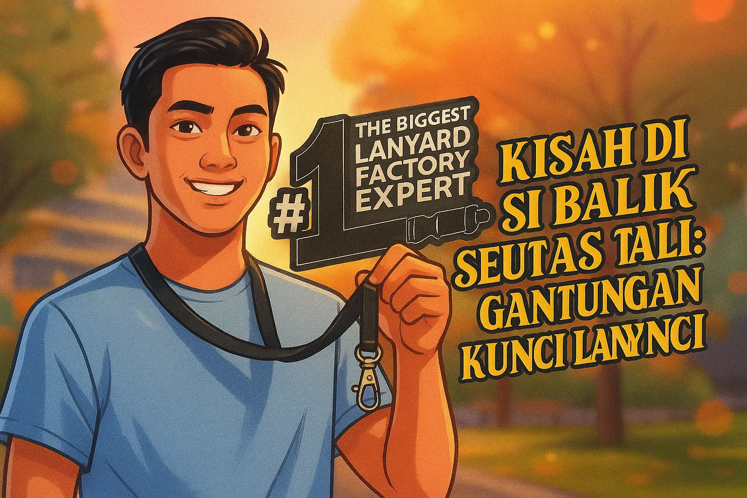 Kisah Di Balik Seutas Tali: Filosofi Gantungan Kunci Lanyard