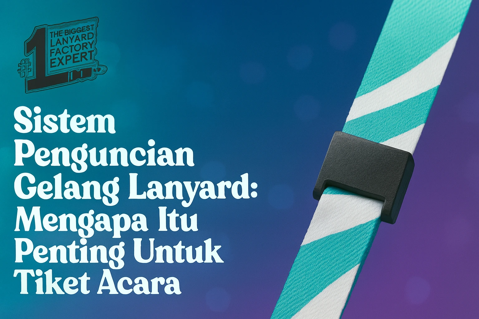 Sistem Penguncian Gelang Lanyard: Mengapa Itu Penting Untuk Tiket Acara