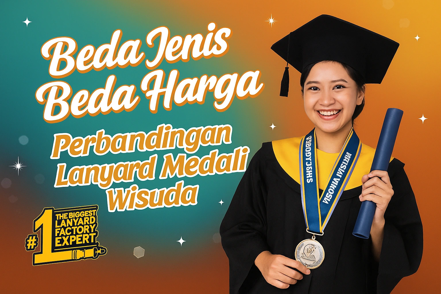 Beda Jenis Beda Harga: Perbandingan Lanyard Medali Wisuda