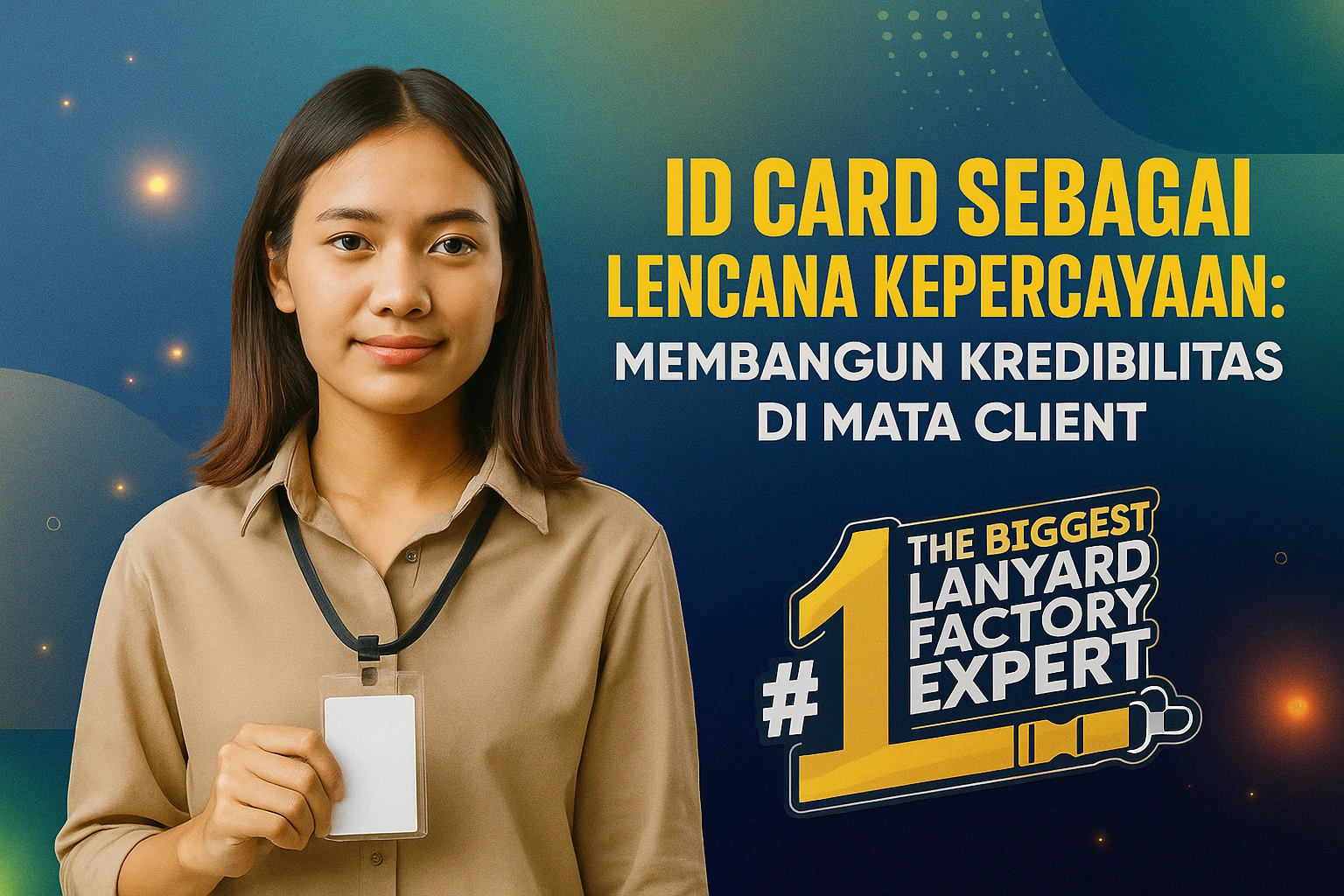 ID Card Lencana Kepercayaan: Bangun Kredibilitas di Mata Client