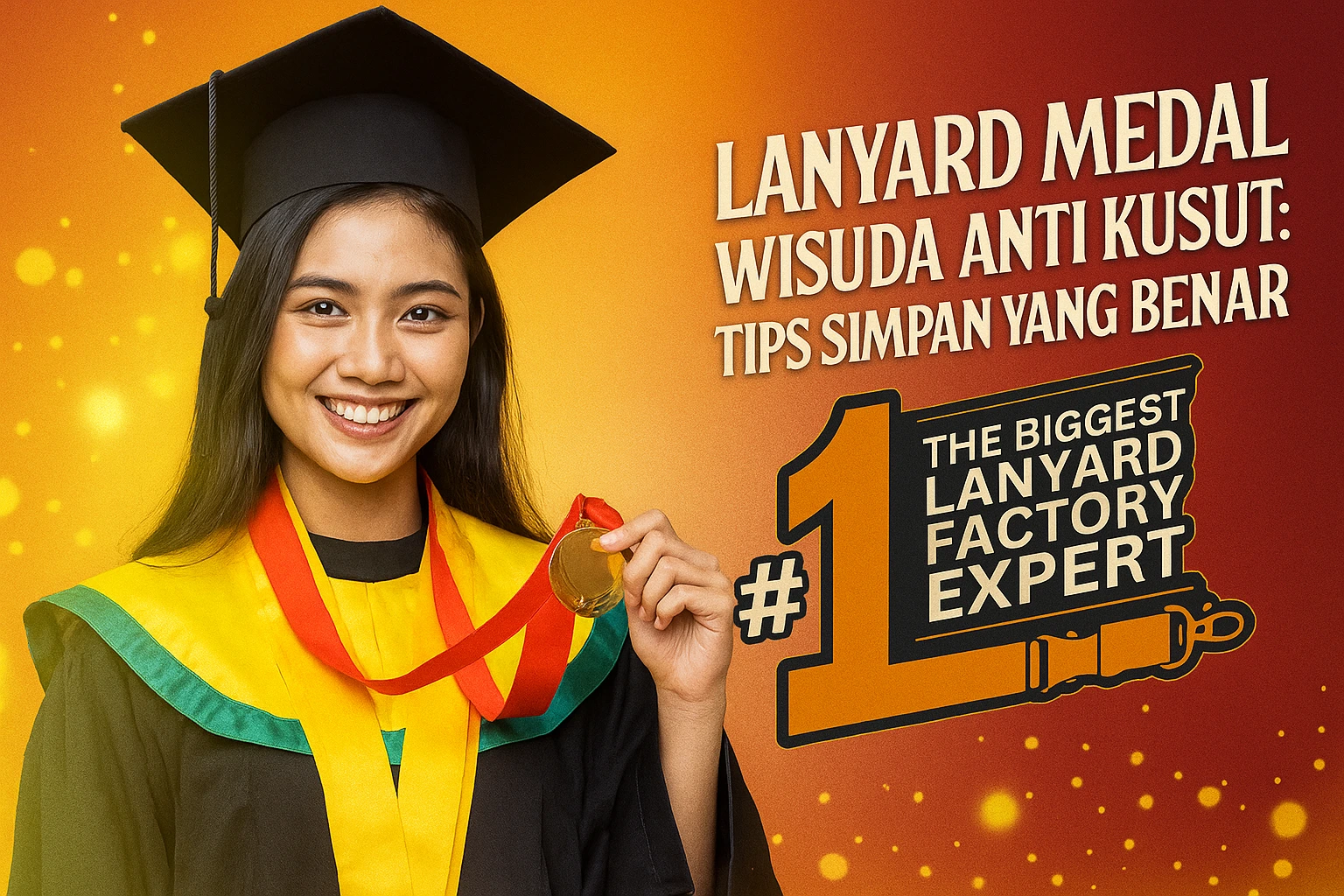 Lanyard Medali Wisuda Anti Kusut: Tips Simpan Yang Benar