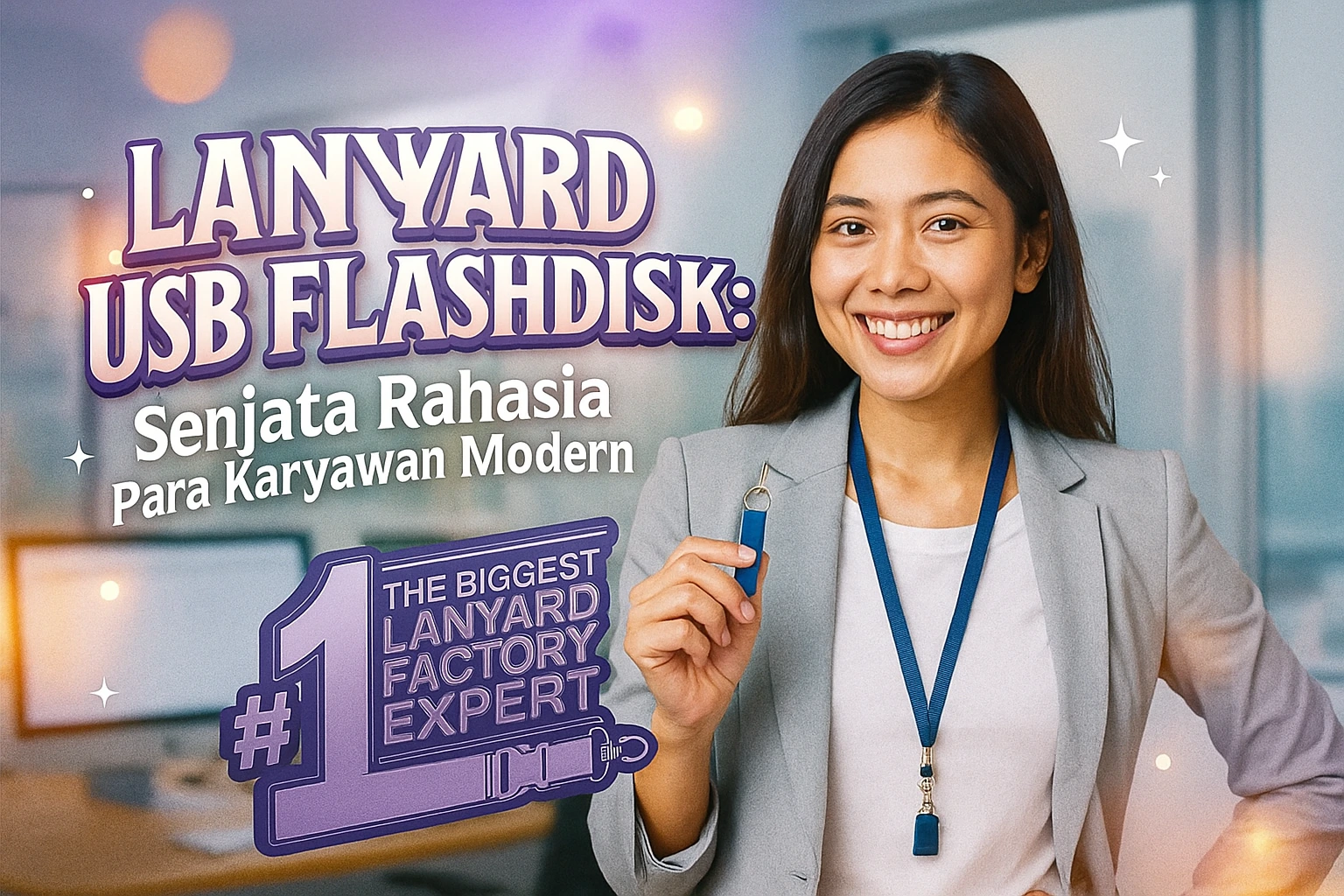 Lanyard USB Flashdisk: Senjata Rahasia Para Karyawan Modern