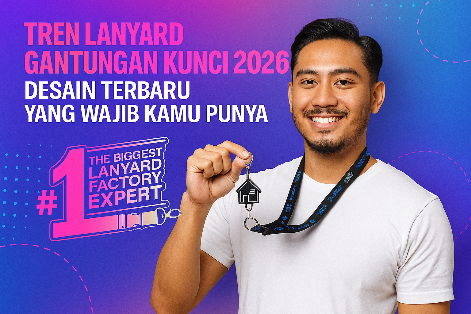 Tren Lanyard Gantungan Kunci 2026: Desain Terbaru Wajib Punya