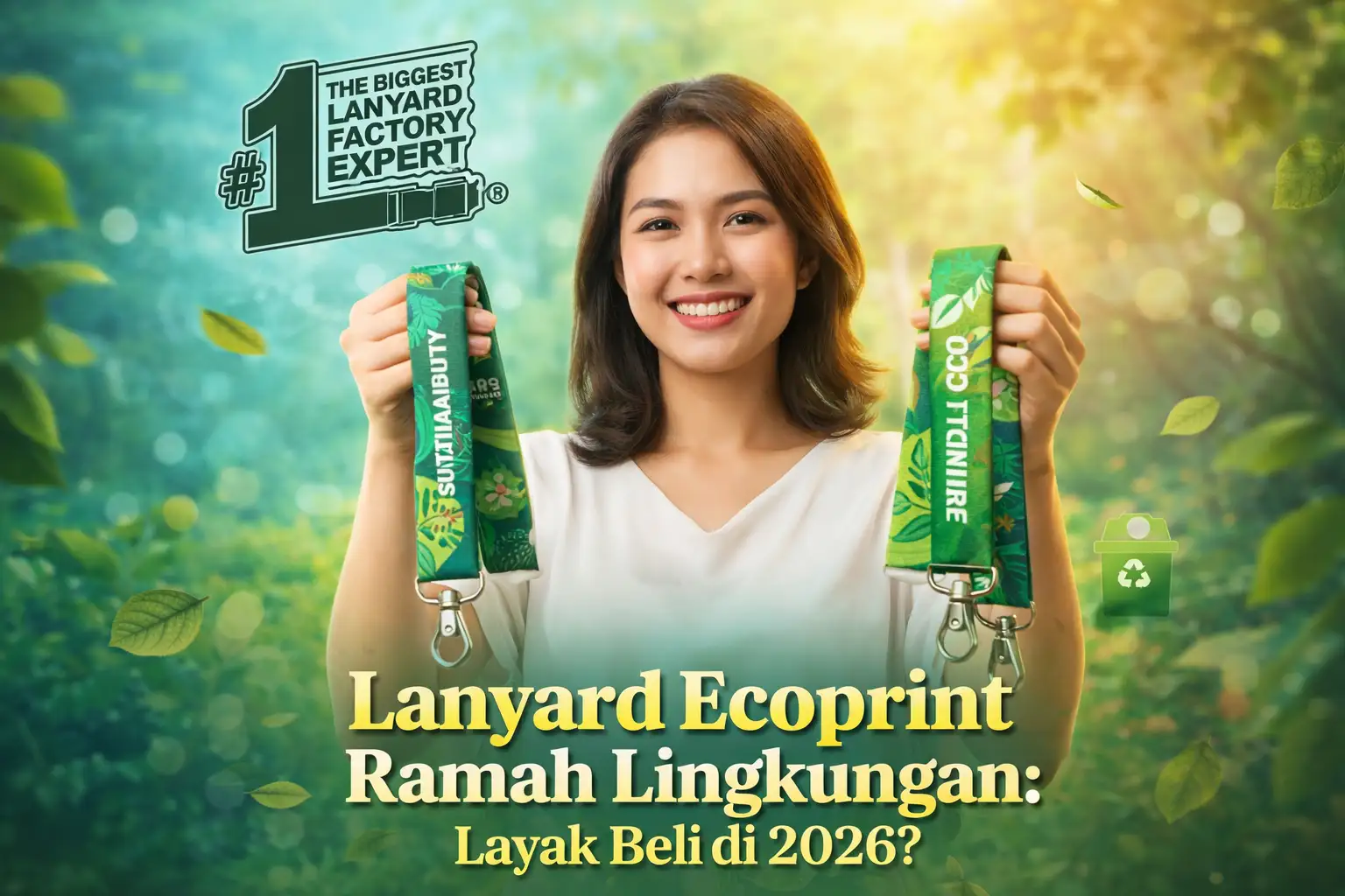 Lanyard Ecoprint Ramah Lingkungan: Layak Beli di 2026?