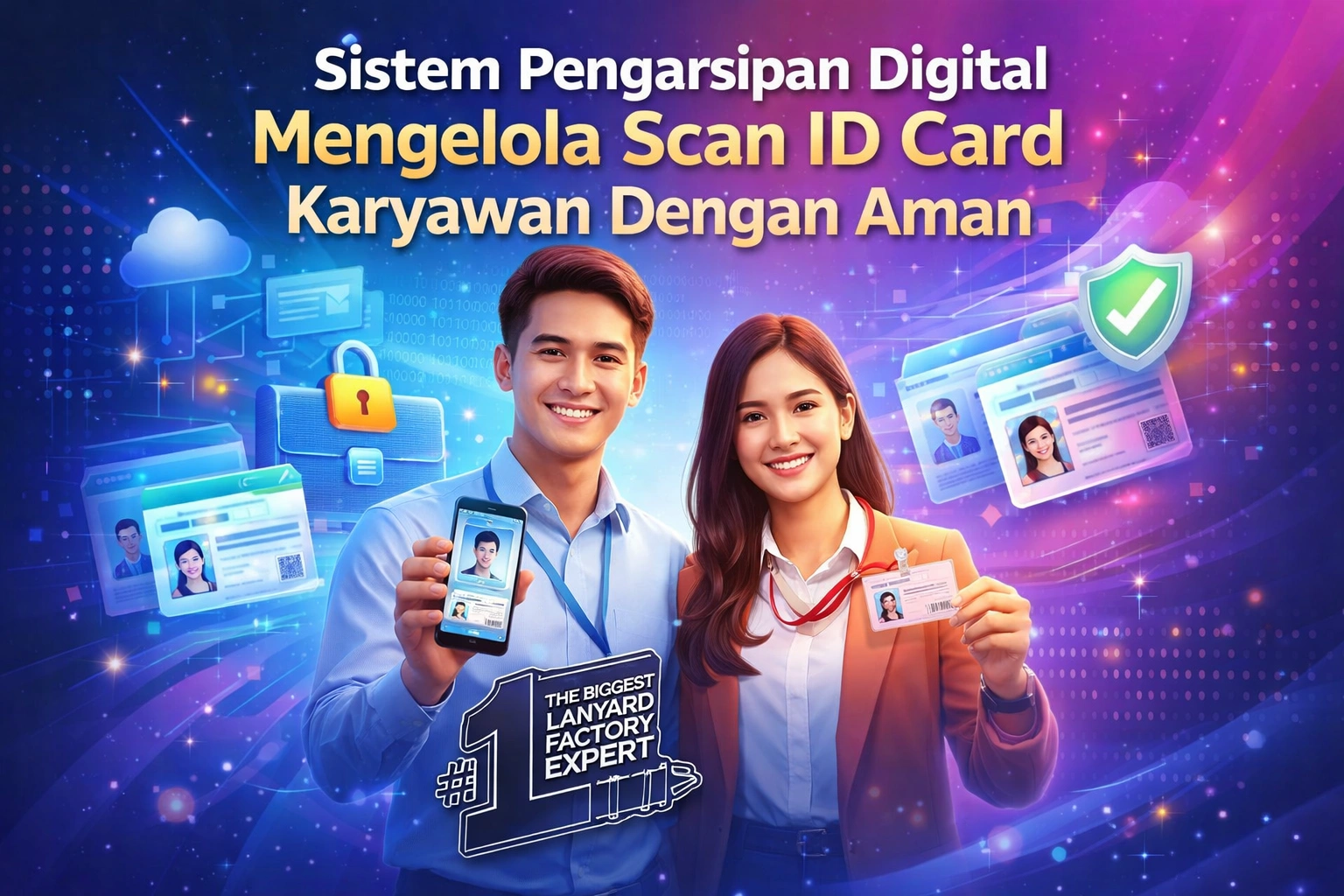 Sistem Pengarsipan Digital Mengelola Scan ID Card Karyawan Dengan Aman