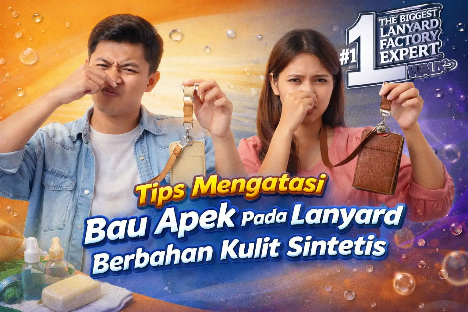 Lanyard Kulit Sintetis Bau Apek? Ini Penyebab Fatal dan Cara Ampuh Mengatasinya