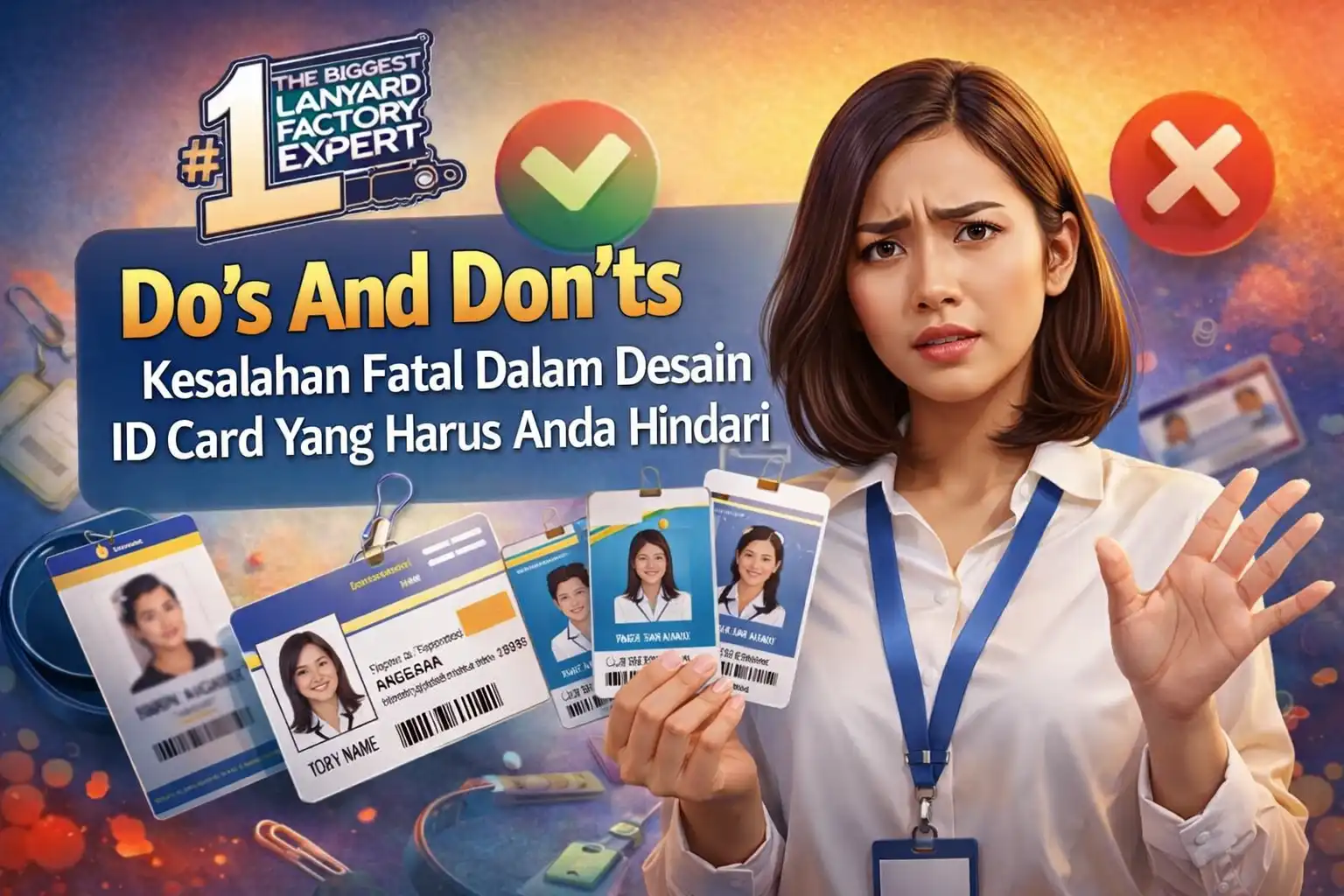 Do’s And Don’ts : Kesalahan Fatal Dalam Desain ID Card Yang Harus Anda Hindari
