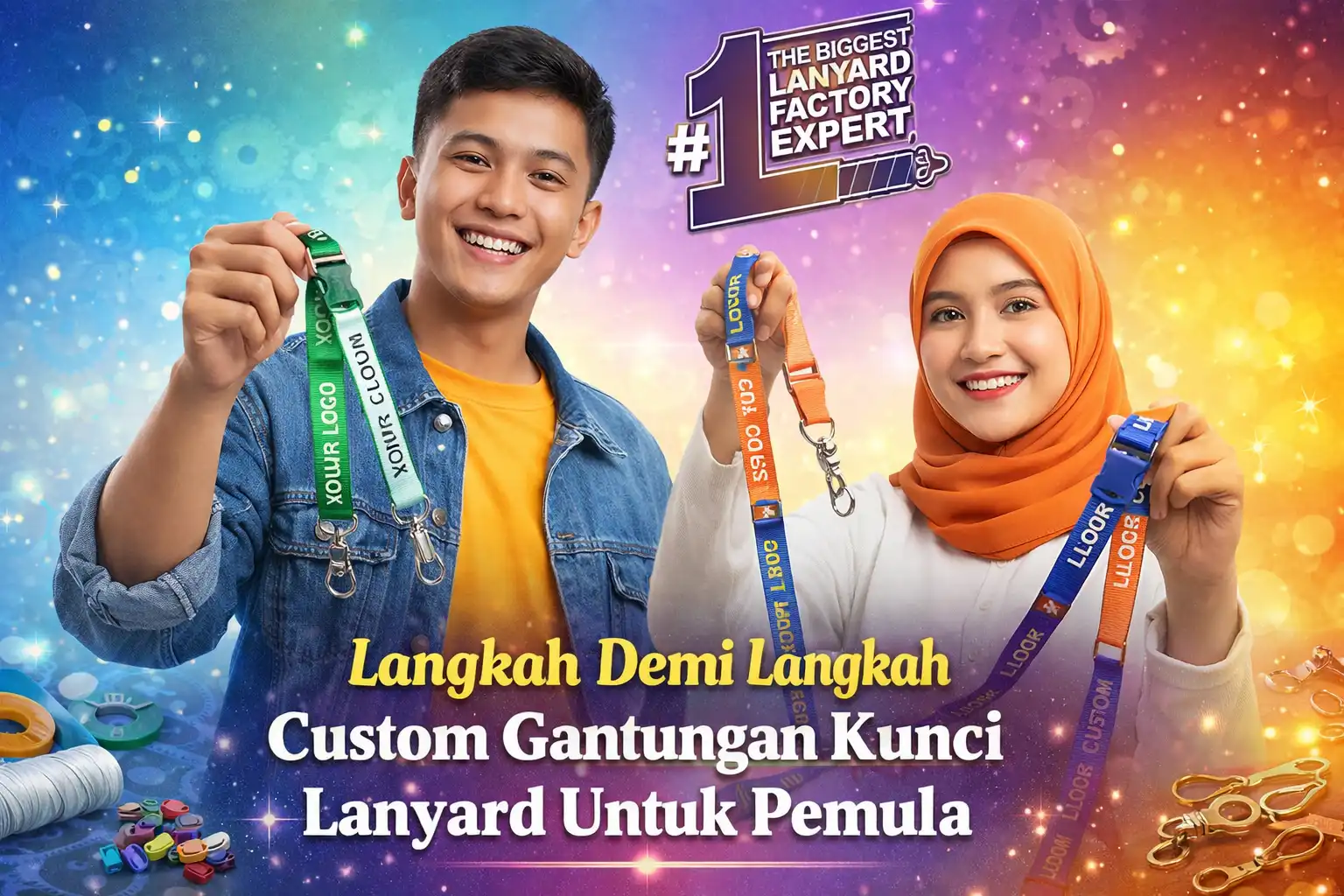 Langkah Demi Langkah Custom Gantungan Kunci Lanyard Untuk Brand Pemula