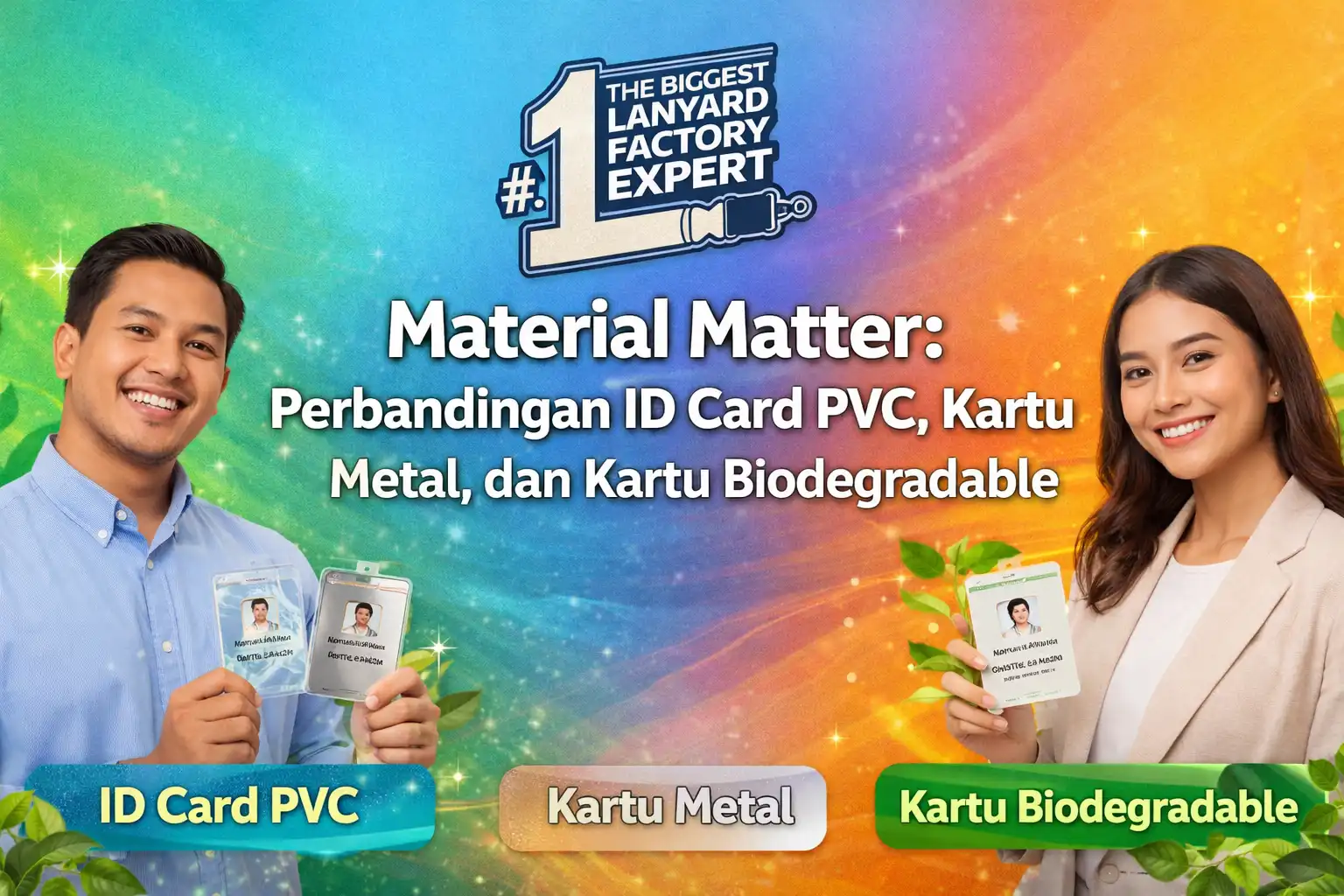 Material Matter: Perbandingan ID Card PVC, Kartu Metal, dan Kartu Biodegradable