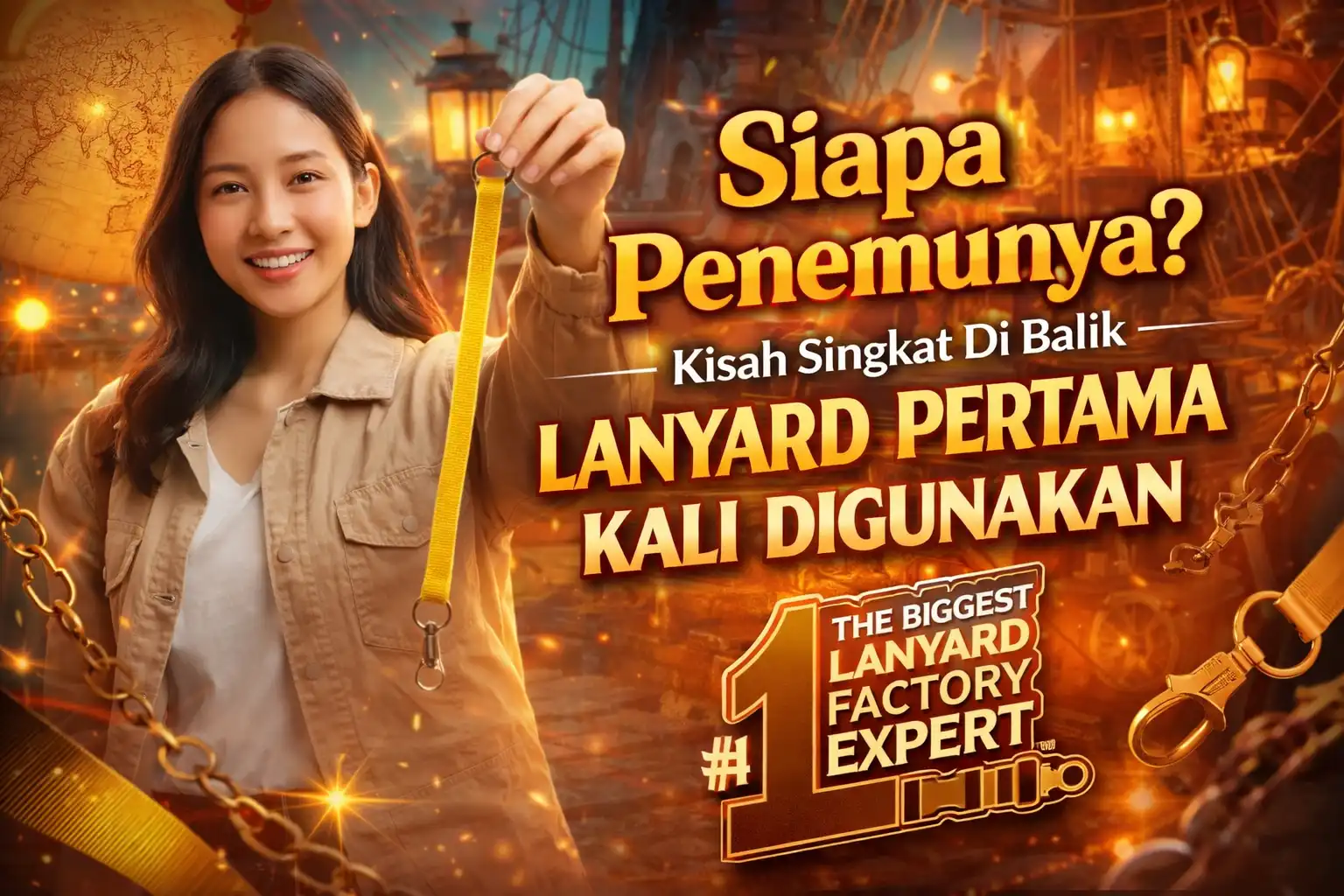 Siapa Penemunya? Kisah Singkat Di Balik Lanyard Pertama Kali Digunakan