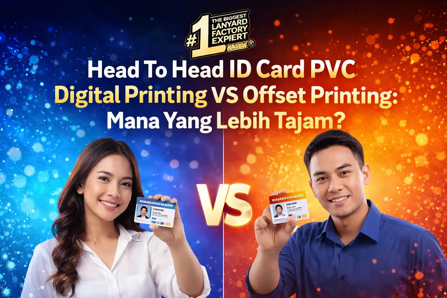 Head To Head ID Card PVC Digital Printing VS Offset Printing: Mana Yang Lebih Tajam?