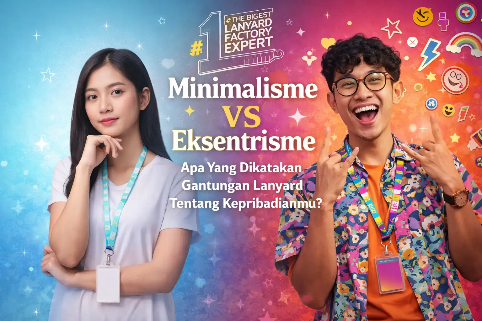 Minimalisme VS Eksentrisme : Apa Yang Dikatakan Gantungan Lanyard Tentang Kepribadianmu?