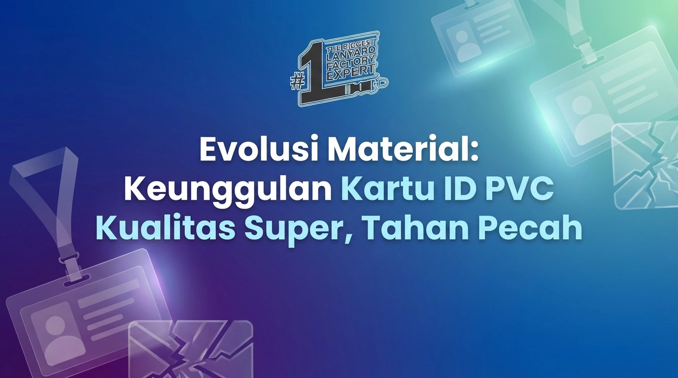 Evolusi Material: Kelebihan ID Card Bahan PVC Kualitas Super yang Anti Patah