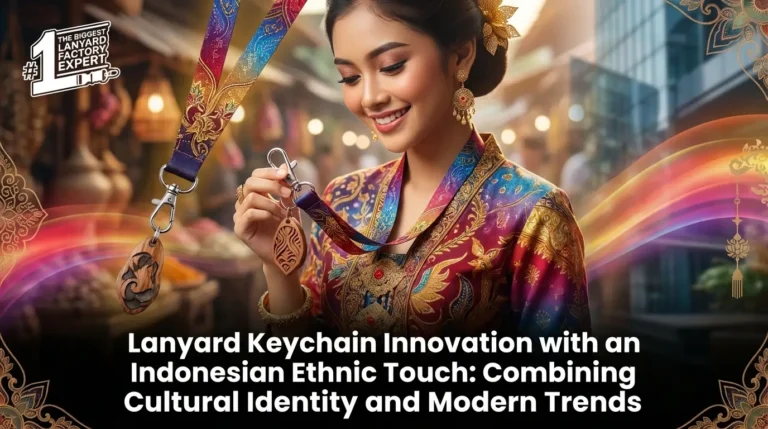 Inovasi Gantungan Kunci Lanyard Dengan Sentuhan Etnik Indonesia Menggabungkan Identitas Budaya dan Tren Modern