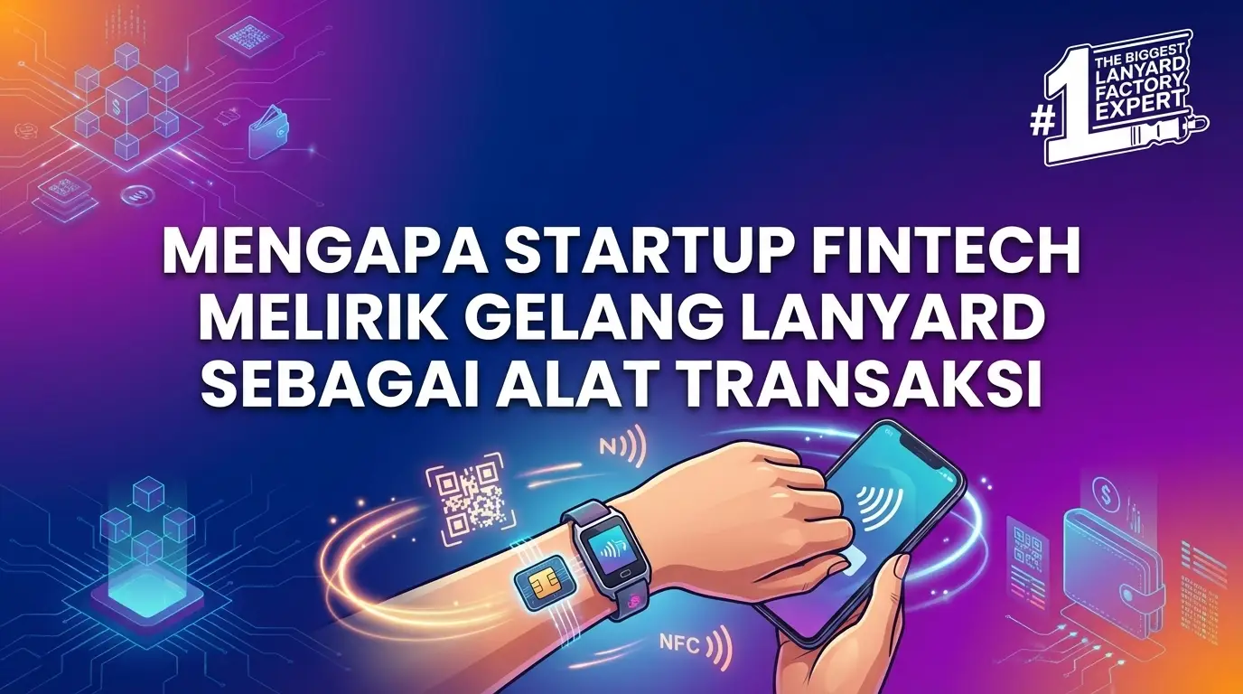 Mengapa Startup Fintech Melirik Lanyard Gelang Sebagai Media Transaksi Masa Depan?
