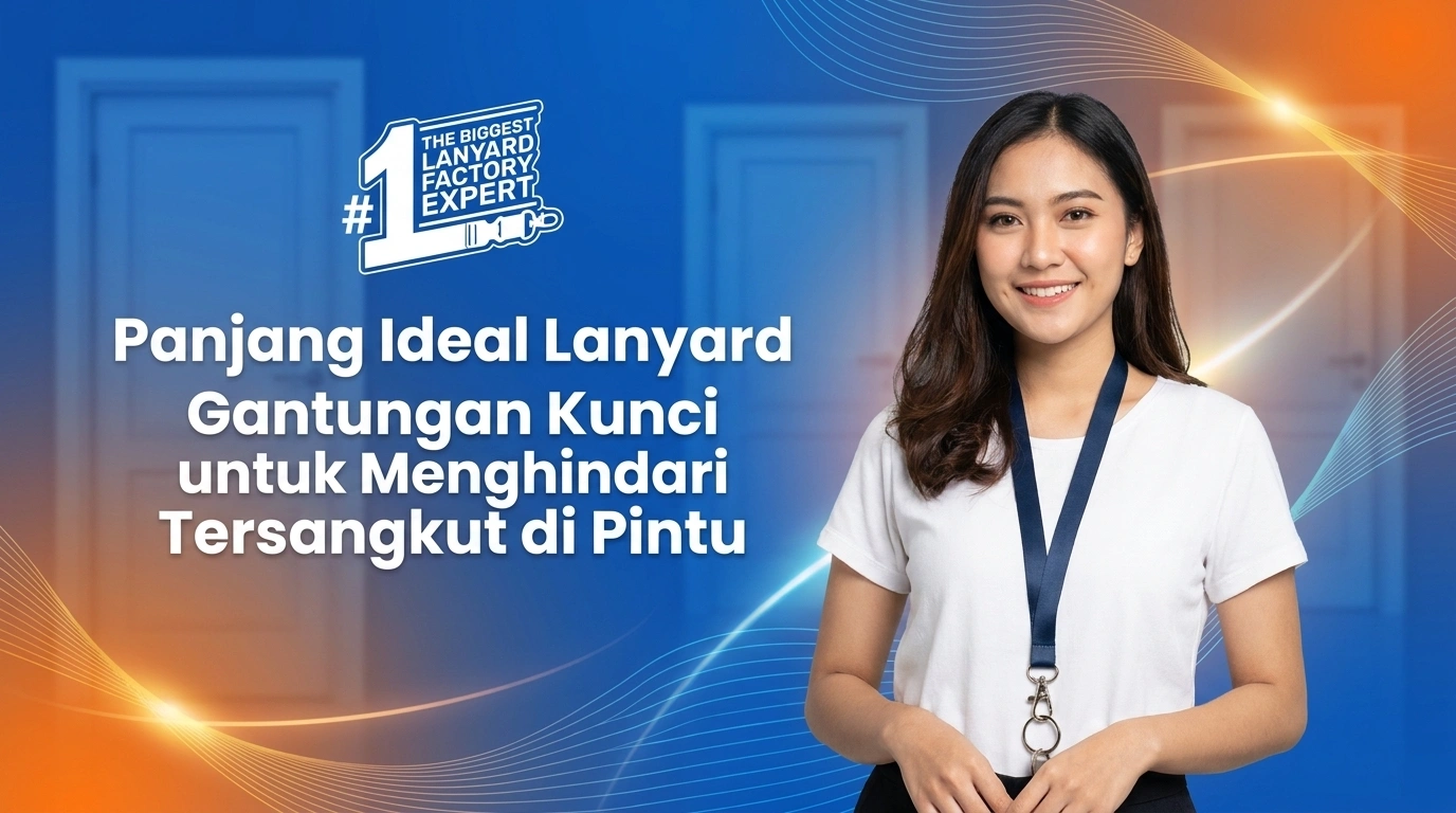Rekomendasi Panjang Lanyard Gantungan Kunci Ideal agar Tidak Nyangkut di Pintu