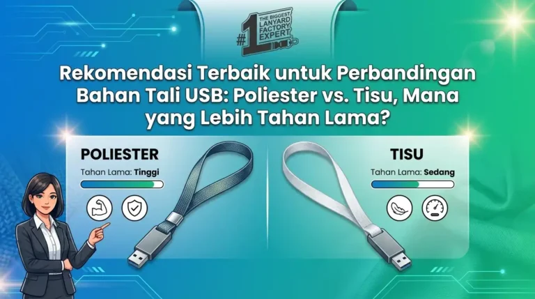 Tabel-Perbandingan-Detail-Kualitas-Lanyard-USB-Bahan-Poliester-Melawan-Tissue